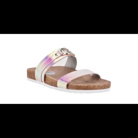 Women’s Sandals Size 6.5 Brand New Open Toe Slip On Guess GBG Line Los A… - Picture 9 of 9